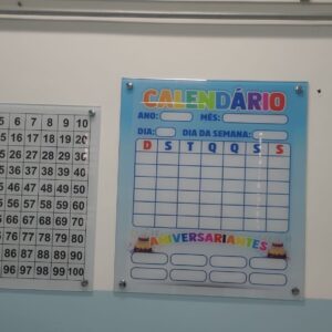 Quadro em Vidro Numérico